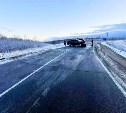 Женщина пострадала при столкновении УАЗа и легковушки в Охинском районе