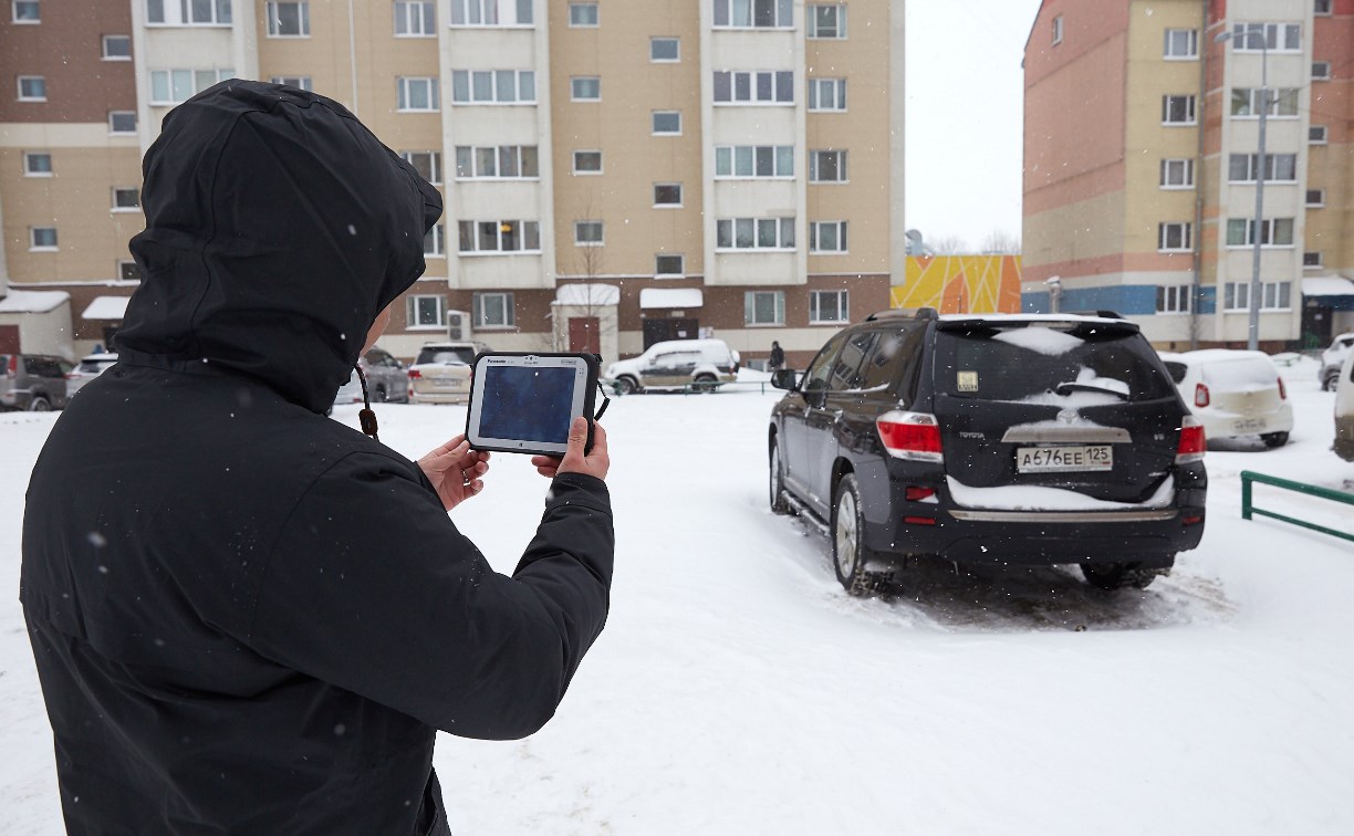 Сахалинский биолог объяснила, почему снег не защищает газон от паркующихся на нём машин