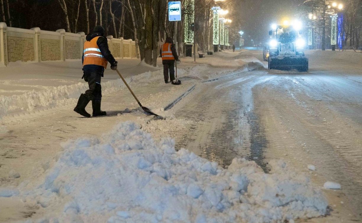 У мэра Южно-Сахалинска возникли вопросы к очистке от снега второстепенных улиц