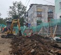 В Корсакове нарастят темпы реконструкции фасадов домов