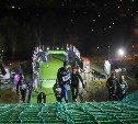 Более 150 сахалинцев испытали себя в ночном забеге на трамплин К-70