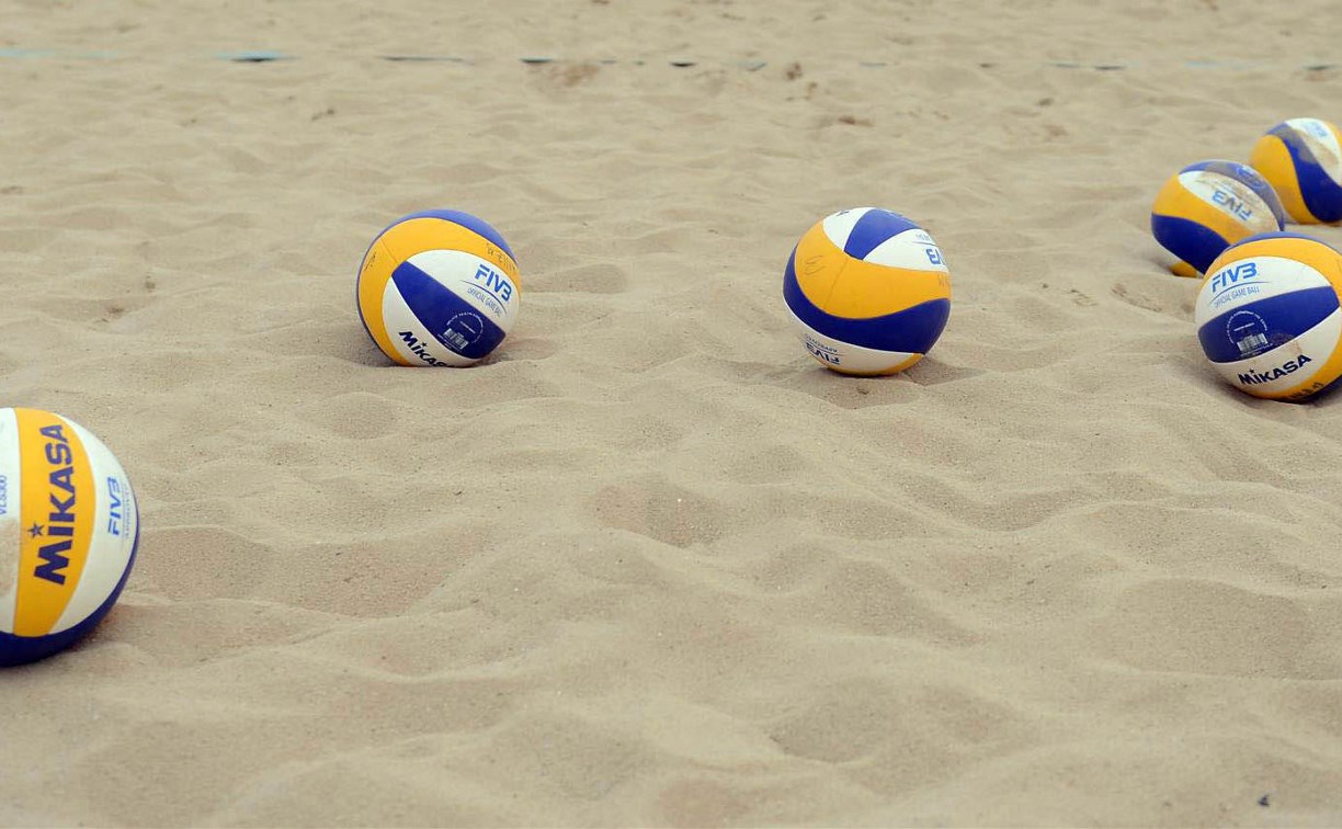 Победителей первого тура чемпионата по пляжному волейболу определили на Сахалине