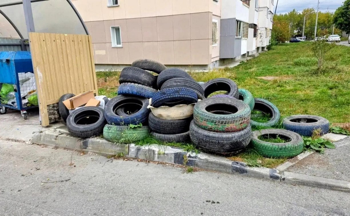 Время переобуваться: где можно сдать старые покрышки в районах Сахалинской области 