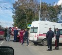 Подростки пострадали при ДТП в Южно-Сахалинске