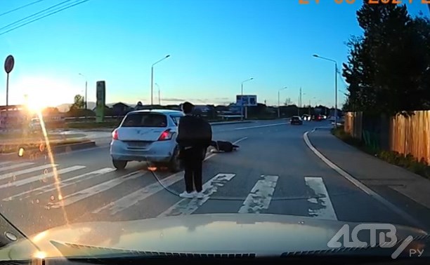 "Пострадала не девушка, а бабушка": подробности ДТП со сбитым пешеходом в Южно-Сахалинске