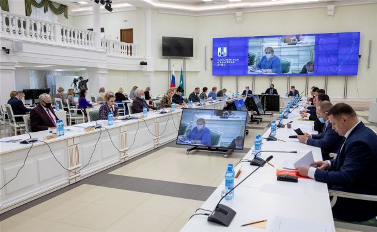 За сахалинский бюджет в первом чтении проголосовали не все депутаты