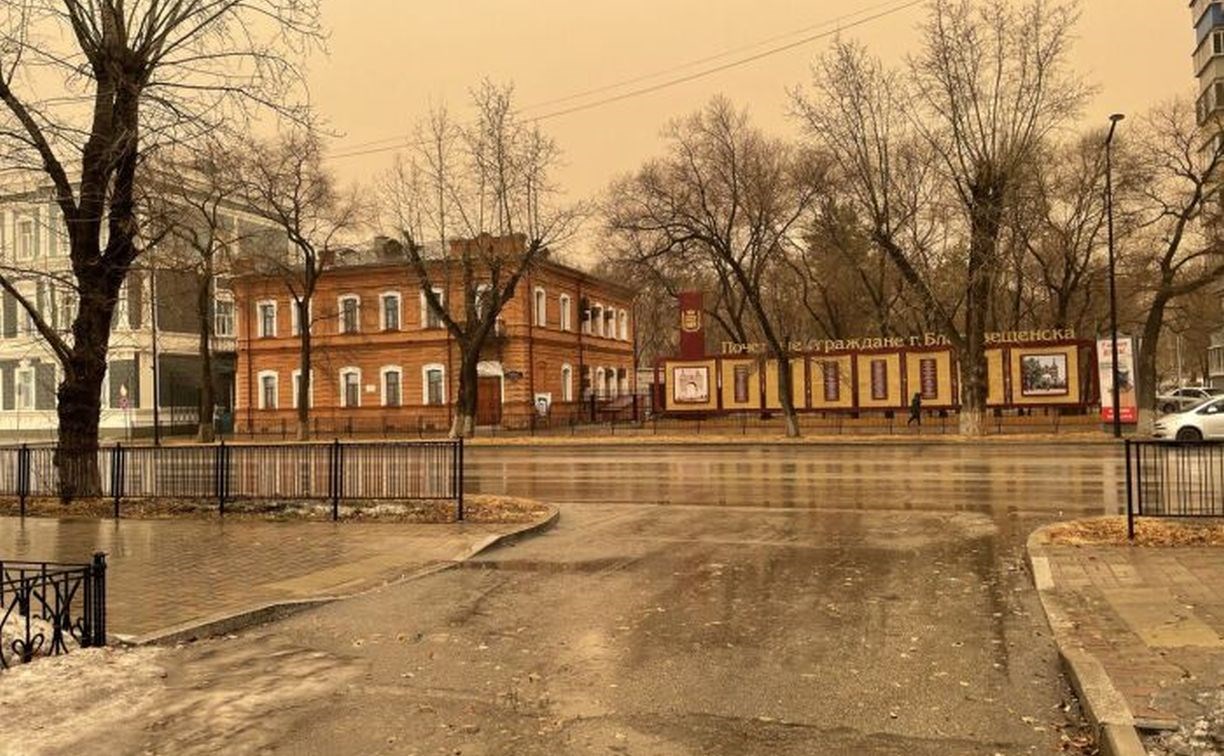 Песчаная буря в Приамурье вошла в число крупнейших катаклизмов