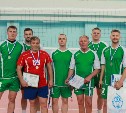 Открытый областной турнир по волейболу прошел в Южно-Сахалинске