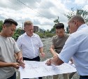 Вопрос благоустройства ул. Колодезной - на личном контроле мэра Южно-Сахалинска Сергея Надсадина