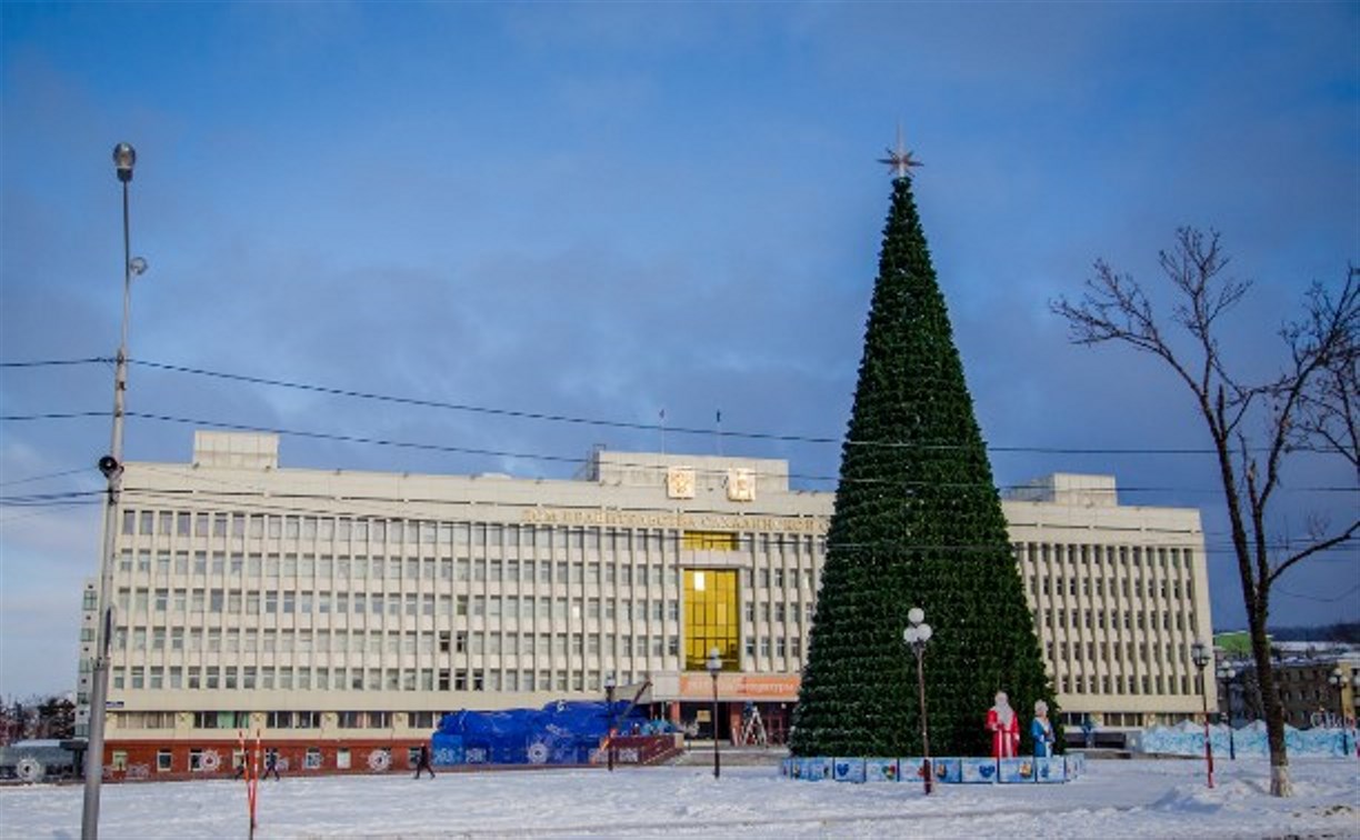 Открытие главной елки Сахалинской области пройдет 16 декабря