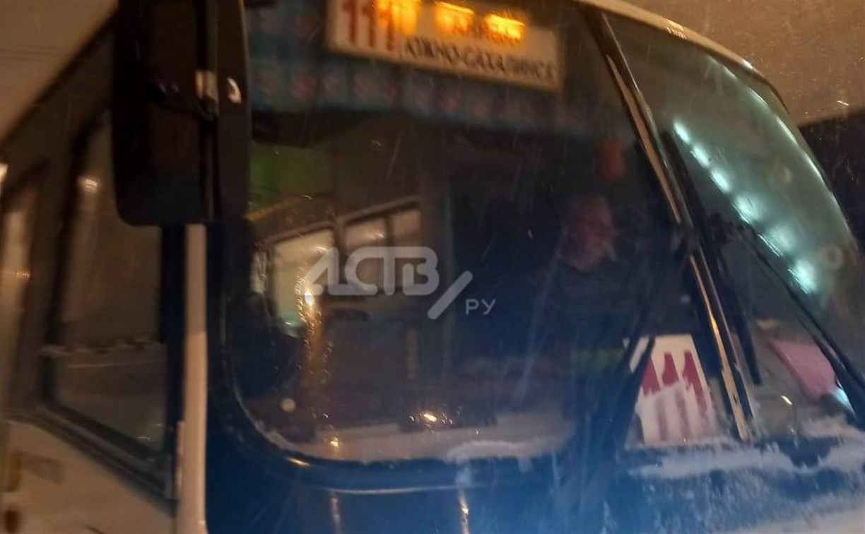 Сахалинку с ребёнком выгнали из полупустого автобуса в метель из-за отсутствия "налички"