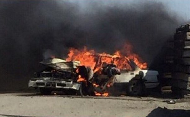 Два человека сгорели в машине в Стародубском
