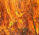В Поронайском районе случайно предотвратили пожар в частном секторе