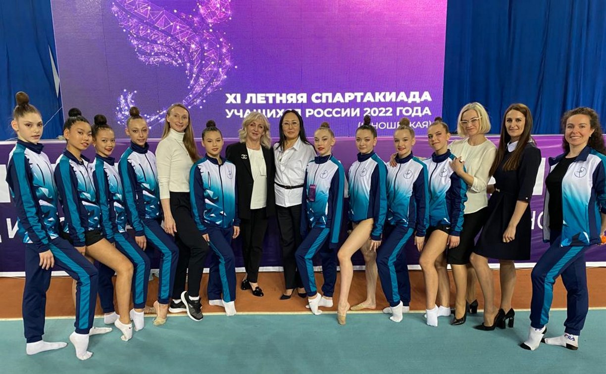 Сахалинские гимнастки взяли бронзу Спартакиады учащихся России