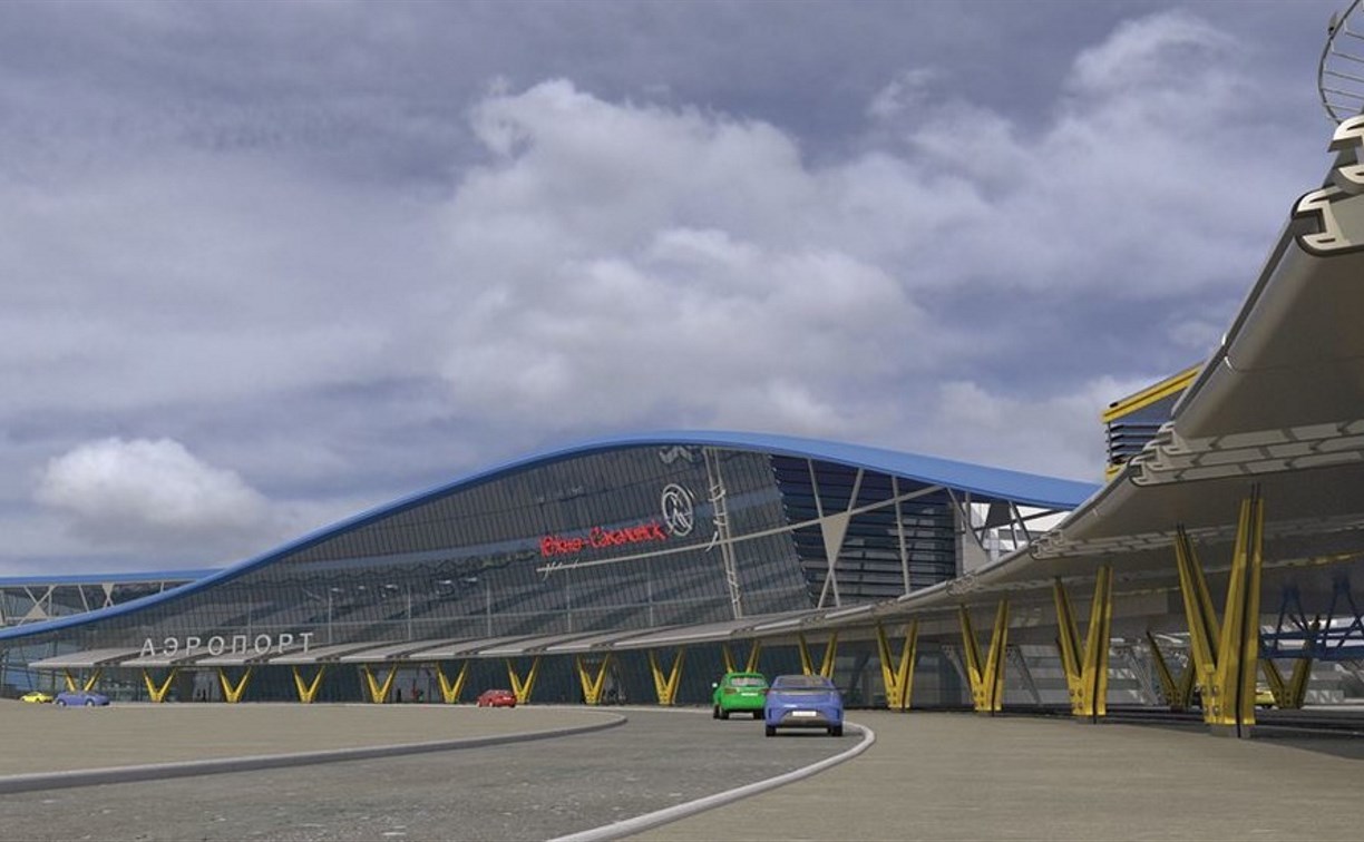 Модель строящегося аэровокзала «Южно-Сахалинск» усовершенствовали