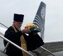 На Сахалине встретили мощи патриарха Московского и всея России Тихона 
