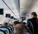 В аэропорту Южно-Сахалинска задержаны четыре рейса