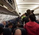 Московский самолёт приземлится на Сахалине с опозданием