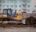 Среднюю школу строят в новом микрорайоне Дальнего 