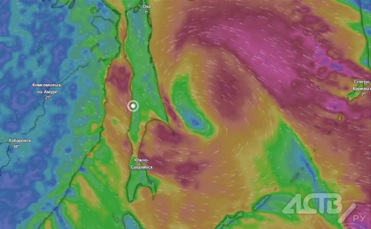 Мартовскую метель спрогнозировали на Сахалине и Курилах