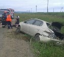 Две девушки пострадали в аварии на юге Сахалина
