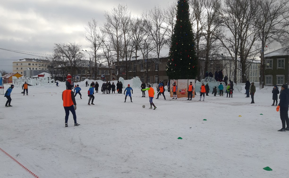 Рождественский турнир по мини-футболу прошел на севере Сахалина