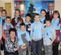 Делегация сахалинских школьников отправилась на Кремлевскую елку 