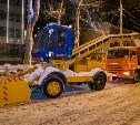 В ночь на 11 января техника будет чистить десять южно-сахалинских улиц
