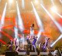 Празднование Дня города в Южно-Сахалинске завершил концерт и видеомеппинг