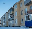 В Южно-Сахалинске БПЛА помогают выявлять наледь на крышах домов