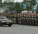 Парад Победы прошел в Южно-Сахалинске