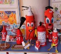Выставка детского творчества по противопожарной тематике открылась в Южно-Сахалинске