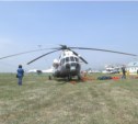 На Сахалине будет нести постоянное дежурство вертолёт Ми-8 МЧС России