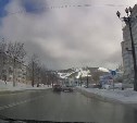Неудачный манёвр привёл к ДТП в Южно-Сахалинске