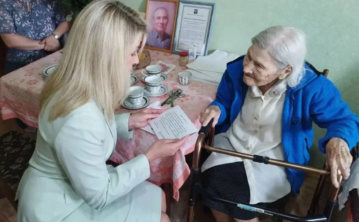 Сахалинка Мария Волкова отметила 102-й день рождения