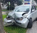 На бульваре Анкудинова бросили попавшую в аварию машину