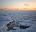 Дрейфующий лед обнаружен в заливе Мордвинова 