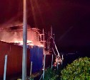 В Углегорске загорелся сарай, заполненный углем к отопительному сезону 