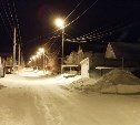 На улице в Корсакове установили фонари только после требования прокуратуры