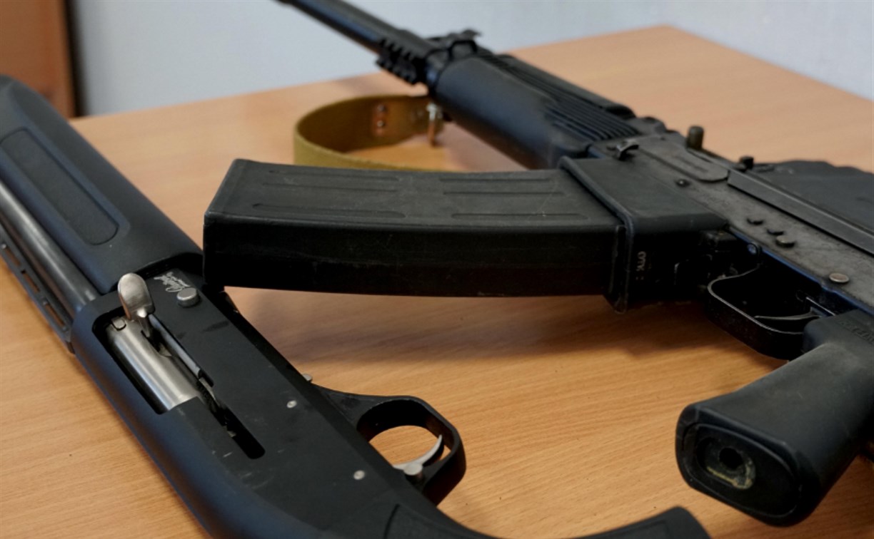 На Сахалине за неделю изъяли 27 единиц оружия и более 100 патронов