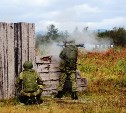 Мобилизованные на Сахалине практикуются в боевой стрельбе из противотанковых гранатомётов