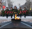 Память воинов, павших в боях, почтили в Южно-Сахалинске