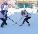 Муниципальный этап "Хоккея в валенках-2019" проходит в Аниве