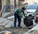 Управляющие компании Южно-Сахалинска подключились к месячнику чистоты