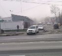 Очевидец: автомобиль сбил велосипедиста в Южно-Сахалинске 