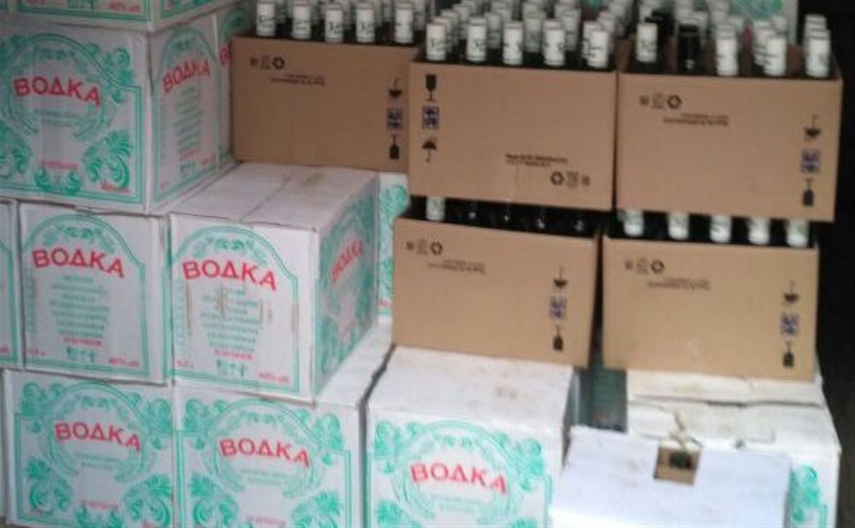 На Сахалине изъяли из незаконного оборота больше 20 тысяч бутылок алкоголя
