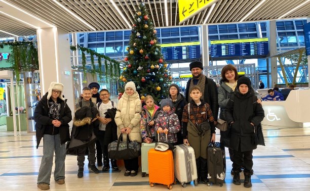 Девять детей участников СВО с Сахалина отправились на Кремлёвскую ёлку
