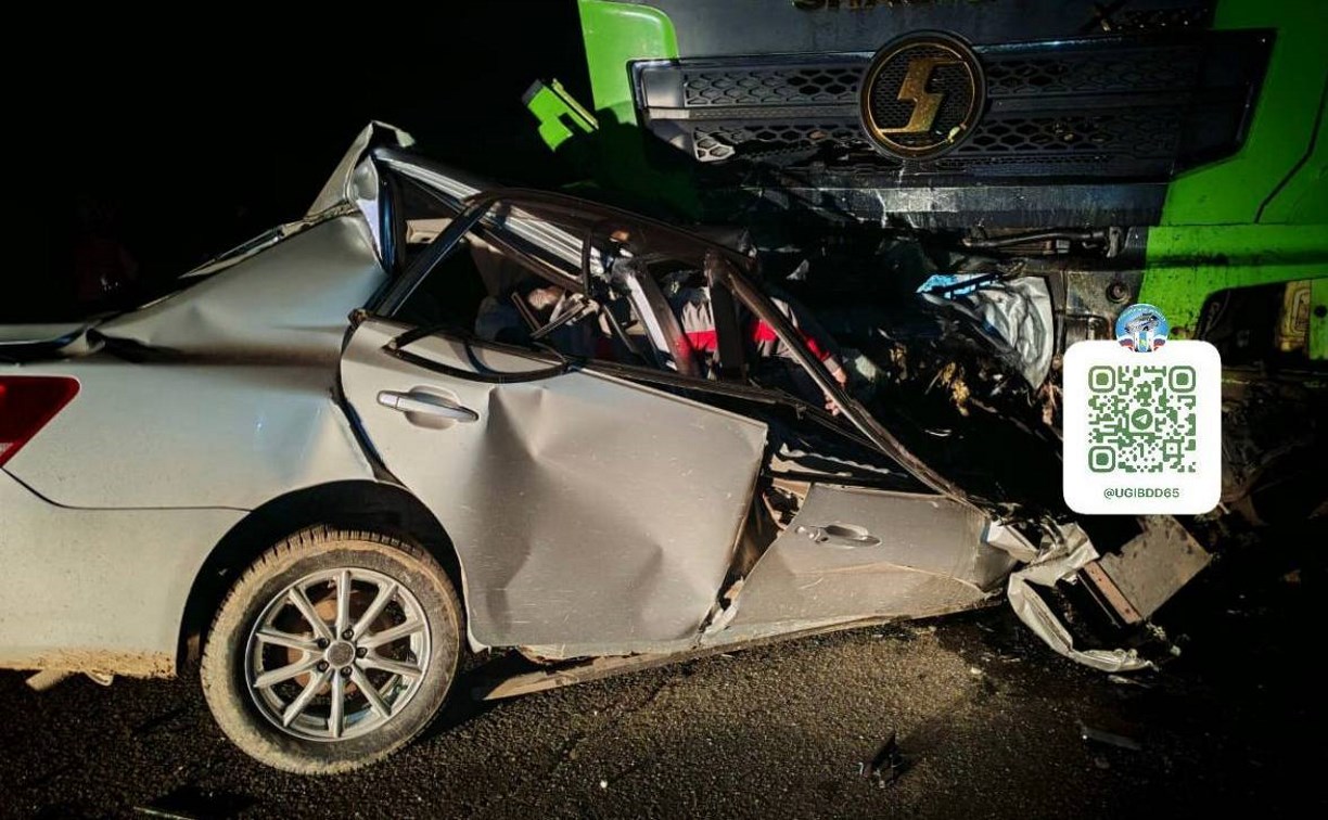 "Водитель скончался на месте": в Углегорском районе седан залетел под грузовой автомобиль  "Водитель скончался на месте": в Углегорском районе седан залетел под грузовой автомобиль