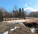 В Тымовском районе капитально отремонтировали мост на въезде в село Молодёжное