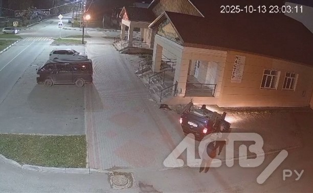 "Водитель еле стоял на ногах": невероятный кувырок "Филдера" на крышу в Долинске попал в объектив камеры